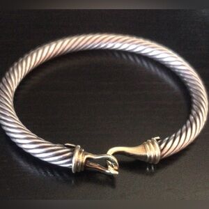 Authentic David Yurman Cable Buckle Bracelet